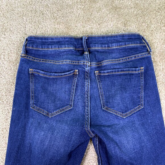 Old Navy Rockstar Super Skinny Women's Size 2 Stretch Blue Denim 28x26 E795 - Picture 6 of 11